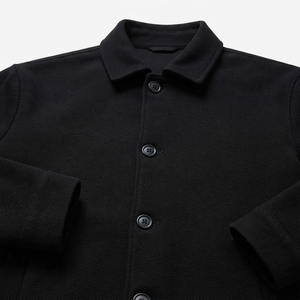 Chaqueta Cortavientos Varsity para Hombre, con Capucha, Forro de Lona y Felpa, Chaqueta Casual de Invierno, Color Sólido, Personalizable, Venta al Por Mayor, OEM - Product Image 5