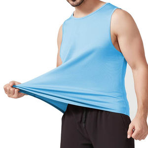 Débardeur Homme OEM Design Élastique Gilet Sculptant Sous-vêtement Gainant pour Homme Débardeurs Sculptants Haute Qualité Respirant Séchage Rapide - Product Image 4
