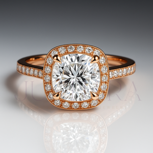 2026 Most Selling 925 <b>Silver</b> <b>Solitaire</b> Cushion Cut Diamond <b>Ring</b> for Everyday Wear Office Use And Wedding Elegant Gift For Her - Product Image 3