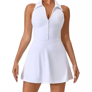 Camiseta Deportiva de Tenis para Mujer, Transpirable, Ajustada, con Logotipo Frontal, Cuello en V, Manga Corta, Spandex/Nylon, Serigrafiada, 220g, Personalizada - Product Image 3