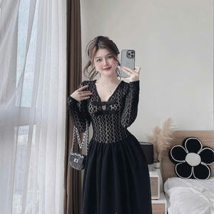 Elegante Vestido de Mujer de Manga Corta, Combinación Perfecta de Elegancia y Comodidad, Casual y Formal para Diversos Eventos, Maxi de Seda - Product Image 5