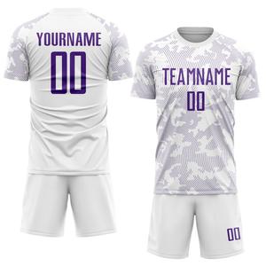 Conjuntos de Uniformes de Fútbol Sublimados Personalizados, Uniformes de Fútbol Transpirables para Equipos, Verde y Blanco, Juveniles y Adultos, Jersey de Manga Larga - Product Image 2