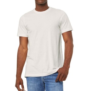 Bella + Canvas 3001 Unisex <b>T</b> <b>Shirts</b> <b>White</b> Cotton Jersey Tee <b>Fitted</b> <b>T</b> <b>Shirts</b> - Product Image 6