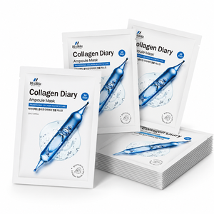 Mascarilla Facial BIAIfekt KOREAN Collagen Diary Ampoule, Antienvejecimiento, Blanqueadora, Hidratante, Exfoliante, Minimiza el Sebo, Equilibra la Piel - Product Image 1