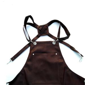 Delantal de Cuero Resistente al Fuego de Alta Calidad para Salón de Belleza, Barbería, Protección Contra Altas Temperaturas, Venta al Por Mayor, MOQ - Product Image 3