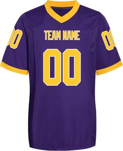 American Football Jersey Wholesale Supplier Polyester Interlock Fabric Custom Logo DTF PRINTING Quick Dry Adult Team OEM Factory - Product Image 5