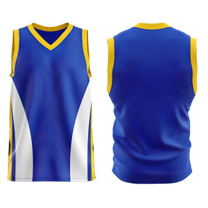 เสื้อบาสเก็ตบอลออลซีซั่น ระบายอากาศ แห้งเร็ว ไม่มีแขนเสื้อ โพลีเอสเตอร์ 100%  โลโก้สั่งทำได้ ป้องกันแบคทีเรีย - Product Image 1