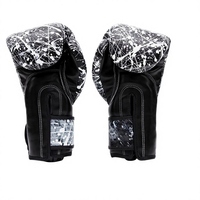 Gants de boxe professionnels en cuir de haute qualité, antidérapants, fermeture auto-agrippante, compartiment ferme pour la main, finition lisse AI-BG-314