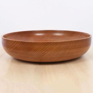 Bol en bois artisanal fait main, rustique, en bois naturel non traité, plat de service pour fruits, collations, salades, cuisine, table, salle à manger, décoration classique - Product Image 3