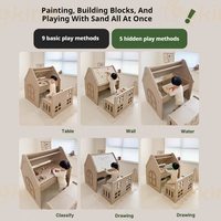 Ensemble table et chaise pour enfants OEM, hauteur réglable, design ergonomique pour les activités d'apprentissage des tout-petits, mobilier de classe préscolaire