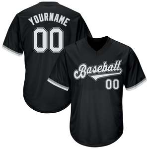 Maillot de baseball personnalisé avec logo OEM ODM Fabricant Fournisseur Vente en gros Marque privée Conception personnalisée - Product Image 1