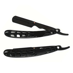 Wholesale Custom Logo Disposable Professional <b>Single</b> <b>Blade</b> Stainless Steel Barber <b>Razors</b> with White and Pink Plastic Handles - Product Image 2