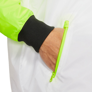 Ensemble veste et pantalon de sport d'extérieur OEM personnalisé avec logo, léger, coupe-vent, revêtement spécial, remise sur commande en gros, faible MOQ, pour la gym et l'entraînement - Product Image 3