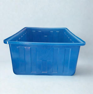 Contenedor de Almacenamiento Rectangular de Plástico Resistente, en Varios Tamaños, para Teñido de Textiles, Mariscos y Embalaje Industrial - Product Image 2