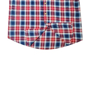 Solid Color Fashion Long <b>Sleeve</b> <b>Check</b> <b>Mens</b> Custom Plaid Vintage Flannel <b>Shirts</b> - Product Image 5