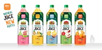 Jus de fruits frais et stérilisé 1000 ml, purée d'orange, boisson rafraîchissante, saveur naturelle, étiquette privée, conception gratuite
