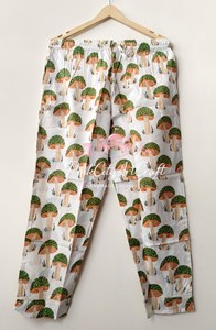 Elegant Loungewear Coordinated Printed Night Suit Set Soft Breathable Fabric Button-<b>Down</b> Shirt and Matching Straight-Fit <b>Pants</b> - Product Image 5