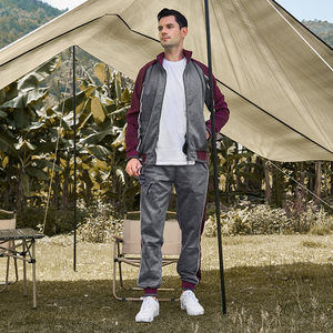 Nuevo Conjunto Deportivo LAYENNE para Hombre, Estilo Jogging, Chaqueta y Pantalones de Dos Piezas con Logotipo Bordado Personalizado - Product Image 5