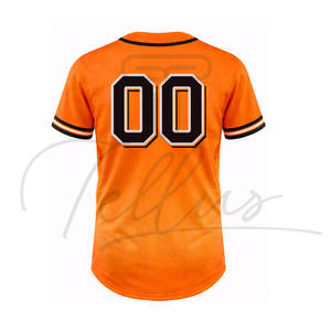 Uniforme de Béisbol Nuevo al Mejor Precio, Conjunto Deportivo 100% Poliéster con Mangas Cortas, Transpirable y Estampado en Venta - Product Image 6
