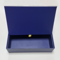 Boîte cadeau haut de gamme conçue avec une structure en papier rigide offrant un emballage sécurisé et une présentation raffinée pour offrir en cadeau