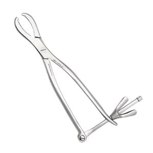 Pinzas para Sujetar Huesos Hey Groves de 30 cm, Instrumento Quirúrgico Ortopédico para Huesos, Pinza para Agarrar Huesos OEM Zelmi Surgical - Product Image 3