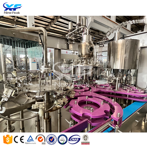 12 Nozzles Juice Filling <strong>Machine</strong> / NewPeak Automatic Overflow Liquid Bottle Filler For Beverage Juice - Product Image 6