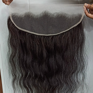 ผมปิดหน้าผากแบบ HD Lace คุณภาพสูง บางเฉียบ แบบ Pre-Plucked  จัดเรียงเกล็ดผมอย่างดี  วัสดุ Virgin แท้  โปร่งใส  พร้อมผมเบบี้แฮร์ - Product Image 1