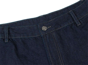 Pantalon en jean vintage délavé pour homme, style crayon, effet moustaches, tendance - Product Image 5