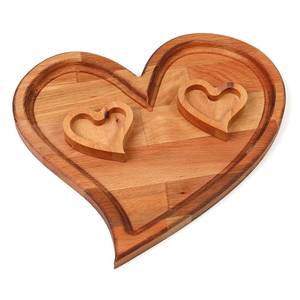 Plato de Madera de Alta Calidad con Acabado Liso, Plato Resistente para Servir Alimentos, para Cocina Moderna, Comedor y Uso Decorativo - Product Image 4