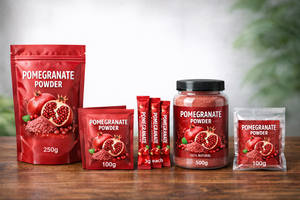 Extracto de Fruta de Granada 100% Puro y Natural de Grado Alimenticio, en Polvo, Extraído por Solvente, Envasado al Vacío en Tambor - Product Image 5