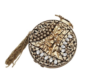 กระเป๋าคลัทช์ไข่มุกแม่ทำจากทองเหลืองออกแบบได้ตามต้องการสำหรับสุภาพสตรีกระเป๋าถือลายหินคริสตัลละเอียดอ่อนออกแบบได้ตามต้องการ - Product Image 1