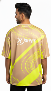 Vêtements décontractés pour hommes, coupe régulière, sublimation, manches courtes, polyester/coton, streetwear, mode - Product Image 4
