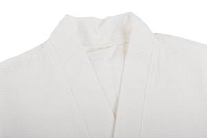 Nesta Sports Hot Selling Customized High-Quality Waffle <b>Women</b> Bathrobe Hotel Spa Cotton Bathrobe with Logo - Product Image 3