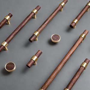 Cabinet hardware that enhances every furniture Modern wooden cabinet <b>pulls</b> <b>Bar</b> shape handles Durable furniture Brass handles - Product Image 3