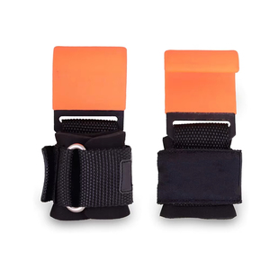 Crochets de musculation de haute qualité personnalisables avec sangles, surface antidérapante pour une prise sécurisée - Product Image 6