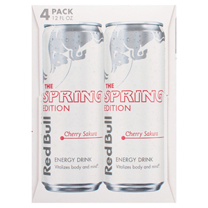 Popular Bebida Energética Red Bull Edición Primavera Sabor Cereza Sakura 250ml, Bebida Energética de Buena Calidad 250ml - Product Image 4