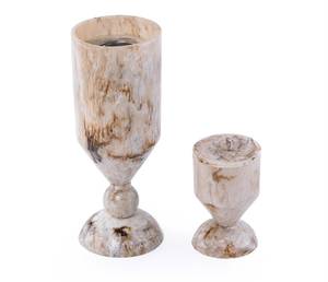 Brûleur d'encens en résine traditionnel arabe de luxe, élégant porte-encens Bakhoor et Oud Mubkhar pour la fragrance d'intérieur, la décoration islamique - Product Image 1