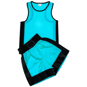 Meilleures ventes, uniforme de boxe en promotion, kit 100% polyester, uniforme de sport de boxe, taille personnalisée, meilleur uniforme de boxe - Product Image 3