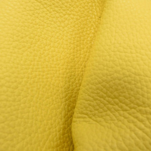 Create Premium Handbags Wallets And Purses Using Our Soft Yellow Pebble Grain Cowhide <b>Leather</b> Ideal For Exquisite Craft Projects - Product Image 4