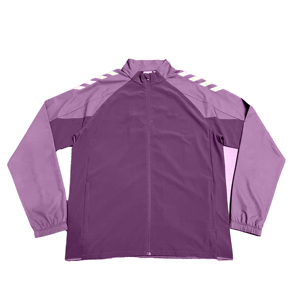 Blouson de motard marron pour homme, col montant, fermeture éclair, couleur unie, style sportif, vêtement d'automne, coupe classique, en polyester - Product Image 2