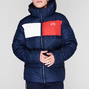 Veste d'hiver pour homme de style puffer, avec rembourrage isolant chaud, veste à bulles - Product Image 2