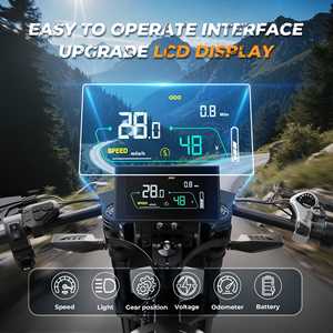 Vélo électrique tout-terrain pour homme, faible MOQ, stock UE, pneus larges 20 pouces, batterie lithium 48V - Product Image 4