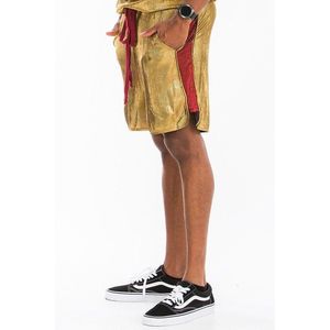 Pantaloncini sportivi con effetto metallizzato - Product Image 2