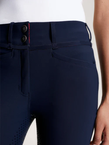 High Quality 4-way Stretch Horse Riding Breeches <b>Leggings</b> Tights <b>Equestrian</b> Wear Pants on Technical Fabric with Soft Feel - Product Image 2