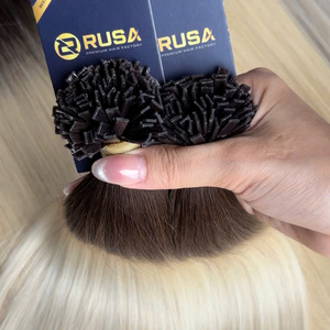 Extensiones de cabello de queratina vietnamita en colores personalizados, 100% cabello humano virgen, longitudes de 10 pulgadas a 34 pulgadas. - Product Image 2
