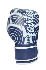 ถุงมือชกมวยหนังแท้ Fairtex ขนาด 14 ออนซ์ คุณภาพสูง ลายพิมพ์ใหม่ สำหรับฝึกซ้อมมืออาชีพ ซ้อมสปาร์ริง ซานด้า พร้อมที่จับมือ - Product Image 6