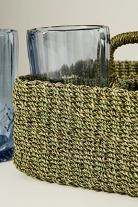 Custom colored seagrass basket Handmade Storage Basket Wholesale eco-friendly Made Viet Nam - Product Image 5