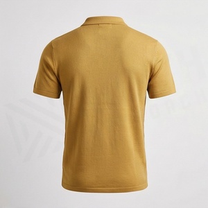 เสื้อโปโลผ้าฝ้ายออกแบบตามสั่ง กางเกงขาสั้น ปักโลโก้ ไซส์ใหญ่ เสื้อผ้ากีฬากอล์ฟลำลองระบายอากาศสำหรับผู้ชาย - Product Image 2