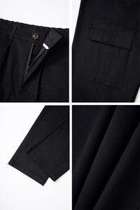 กางเกงคาร์โก้เอวกลางสไตล์ฮิปฮอปสตรีทแวร์ลำลองสำหรับผู้ชาย ทรงหลวม กระเป๋าหลายช่อง รับทำโลโก้ ขายส่งจากโรงงาน - Product Image 5