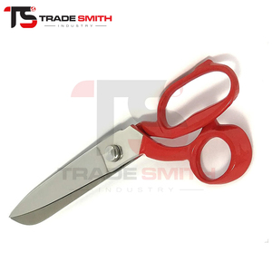 Ciseaux de tailleur multifonctionnels à lame en acier inoxydable de haute qualité, manche en métal, épaisseur 3,0 mm, pour la découpe de tissus, professionnels - Product Image 5